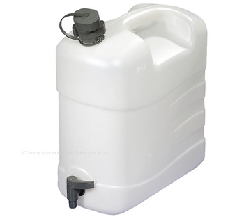 Combi-Kanister 15 Liter mit Ablasshahn