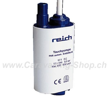 Tauchpumpe Reich, 12 Liter 0,6 bar, E