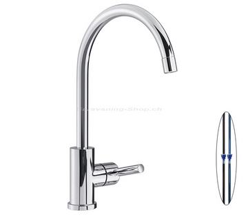 Einhebelmischer Keramik Trend S mit UniQuick-Rohr ø 25 cm