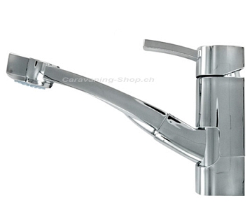 Automatik Einhebelmischer CAPRI, ausziehbare Dusche PICCINA