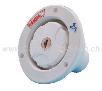 Wassereinfüllstutzen Fiamma, 40mm, weiss