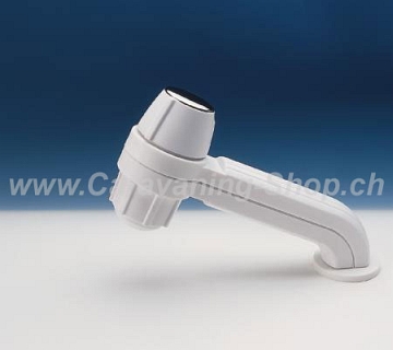 Carletta-Handdusche weiß mit 150 cm Brauseschlauch
