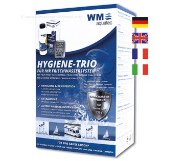 Hygiene-Trio für Tanks bis  40 L Trinkwasserhygiene