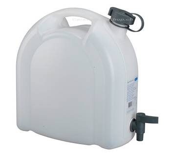 Wasserkanister 10 Liter, mit Ablasshahn