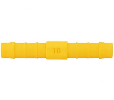 LILIE Verbinder WeißGELB, gerade 10 mm