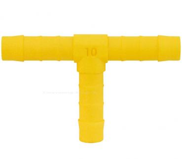 LILIE Verbinder WeißGELB, T-Stück 10 mm