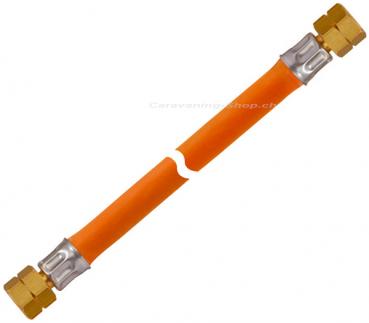Schlauchleitung Mitteldruck PS 10 bar, G 1/4 LH-ÜM x G 1/4 LH-ÜM, 40 cm