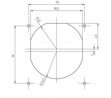 Preview: Einspeisungsstecker 13 CEE17, anthrazit
