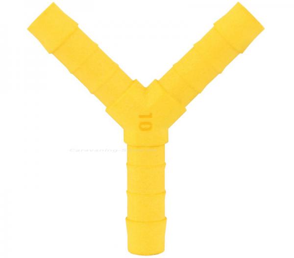 LILIE Verbinder WeißGELB, Y-90 10 mm