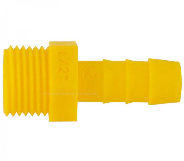LILIE Einschraubtülle WeißGELB, gerade 12 mm