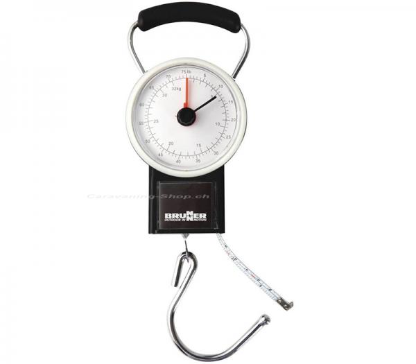 Gasflaschen-Federwaage, bis 34 kg
