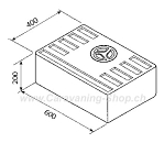Wassertank EV 0901 47 Liter